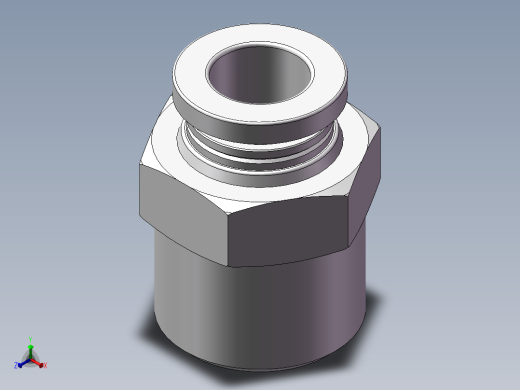 螺纹直通APC8-03（3分8厘）