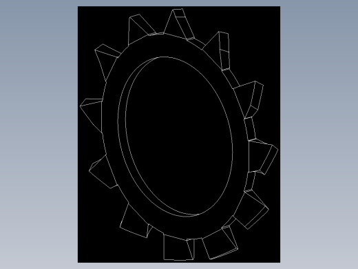 垫圈 外牙锁 公制-EXTERNAL TOOTH LOCK WASHER for M20 SCREW