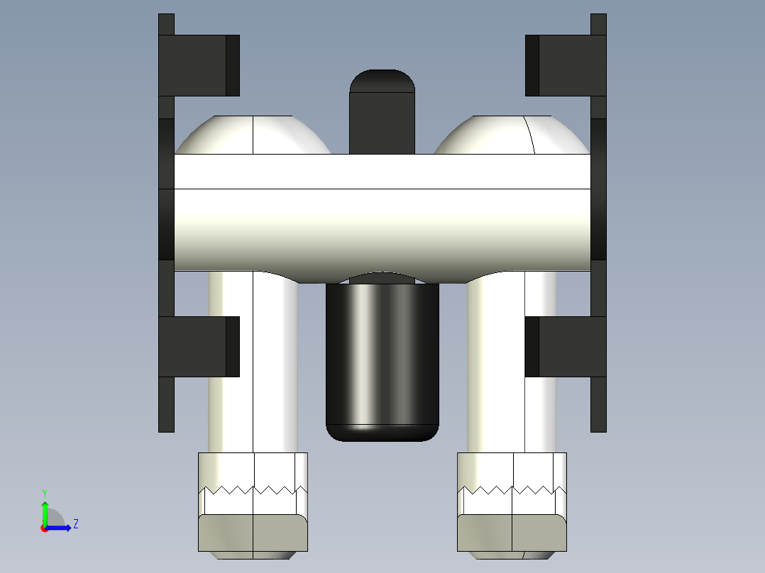 型材-BR 40 BOLT CONNECTOR KJN535620左视图