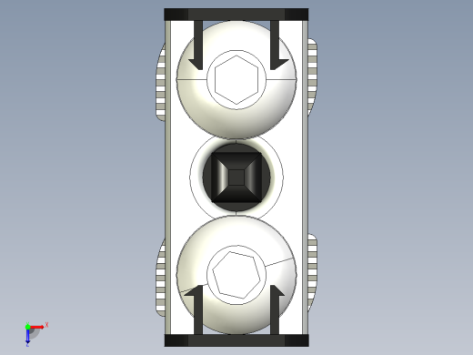 型材-BR 40 BOLT CONNECTOR KJN535620俯视缩略图