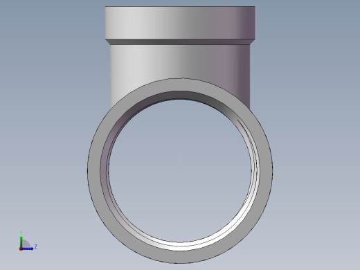 三通-异径 DN25-DN20左视缩略图