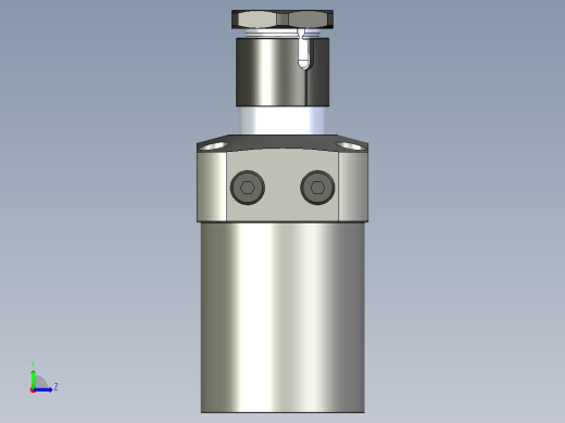 KOSMEKLHS1050-CR-Y30多系列多零件图纸模型左视缩略图