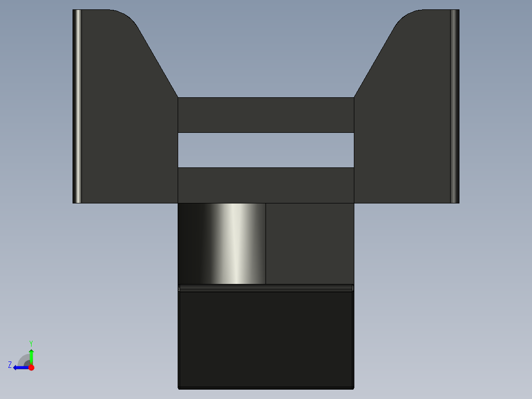 型材-BR 10 SLOT CABLE BRACKET KJN526564右视图