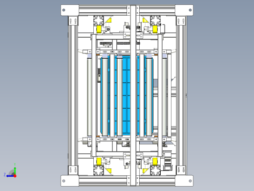 物料周转箱提升机右视缩略图