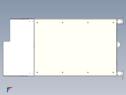 物料周转箱提升机俯视缩略图