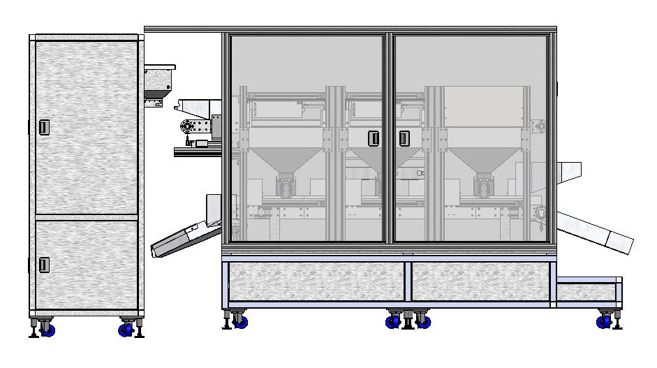 自动混料设备（sw17可编辑+工程图+bom）