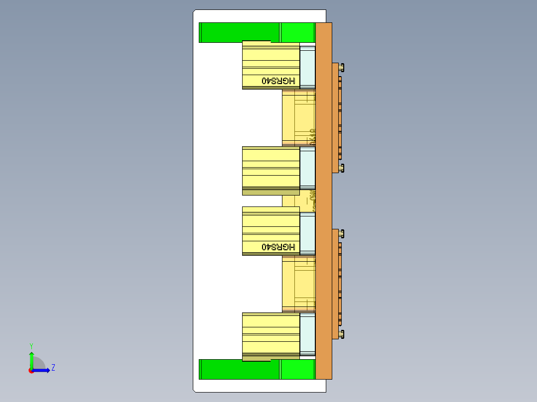 MD1-Camera小件CNC工装夹具三维模型-CNC3改三轴-210702左视图