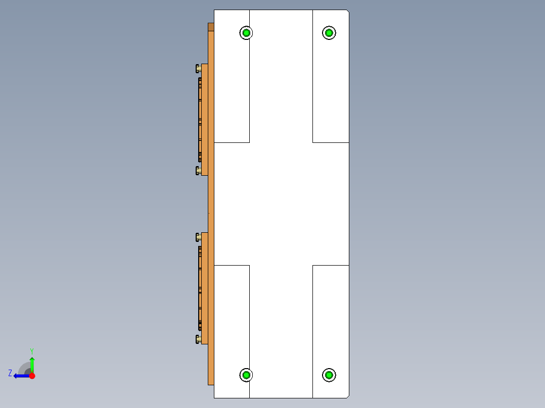 MD1-Camera小件CNC工装夹具三维模型-CNC3改三轴-210702右视图