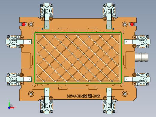 B9450-A-笔记本CNC工装夹具三维模型CNC2铣外观面-210225前视缩略图