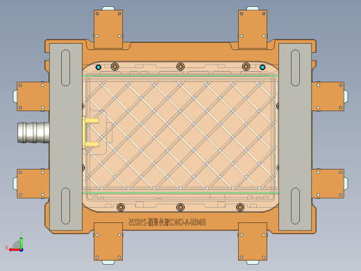 B9450-A-笔记本CNC工装夹具三维模型CNC2铣外观面-210225后视缩略图
