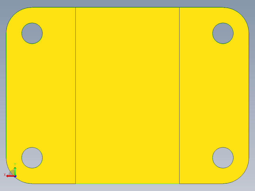 UG定滑轮设计后视图