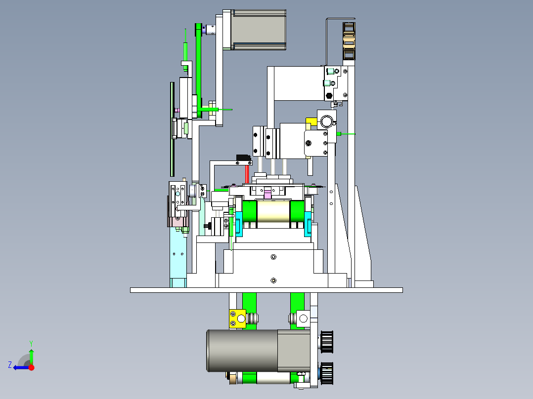 FPC-45主板 FPC 自动插装机右视图