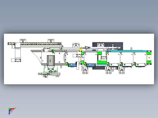 FPC-45主板 FPC 自动插装机俯视缩略图