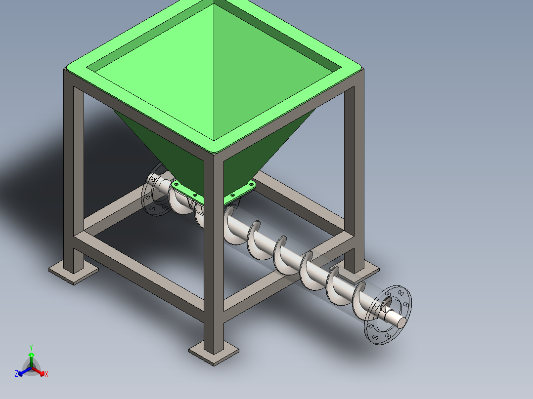 A0003081-工业料斗螺旋输送机