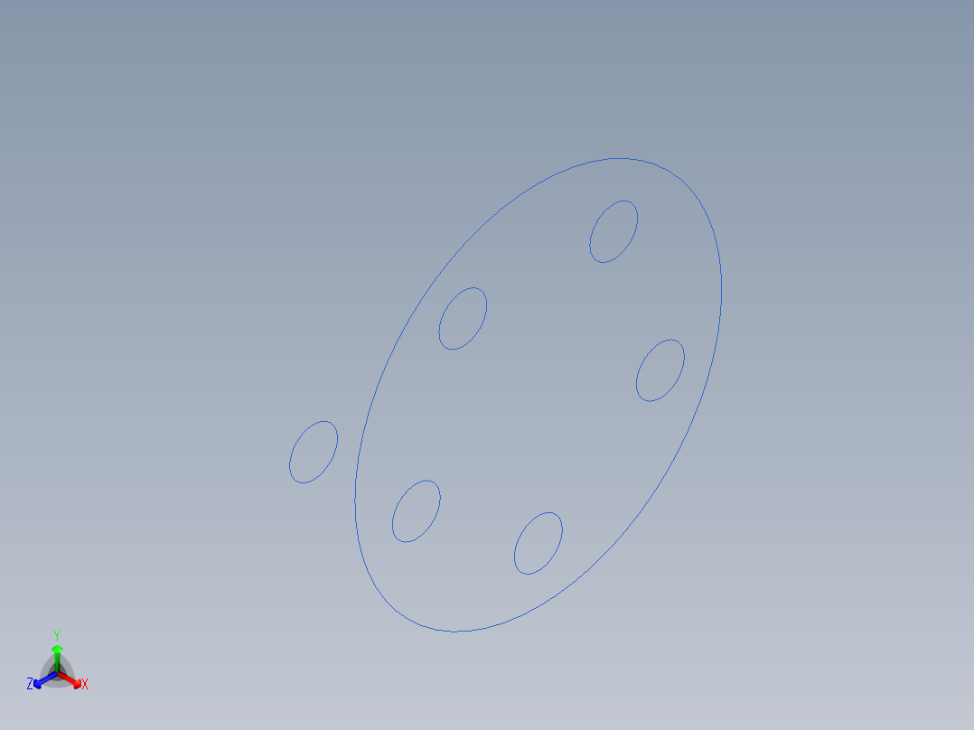 夹制器正等轴测图