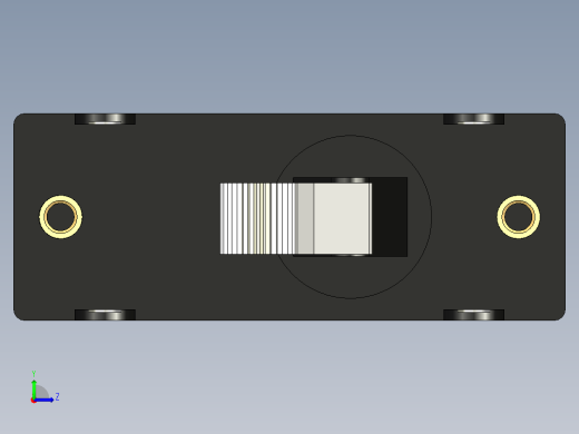 Blue Sea Systems A 系列单极断路器左视缩略图