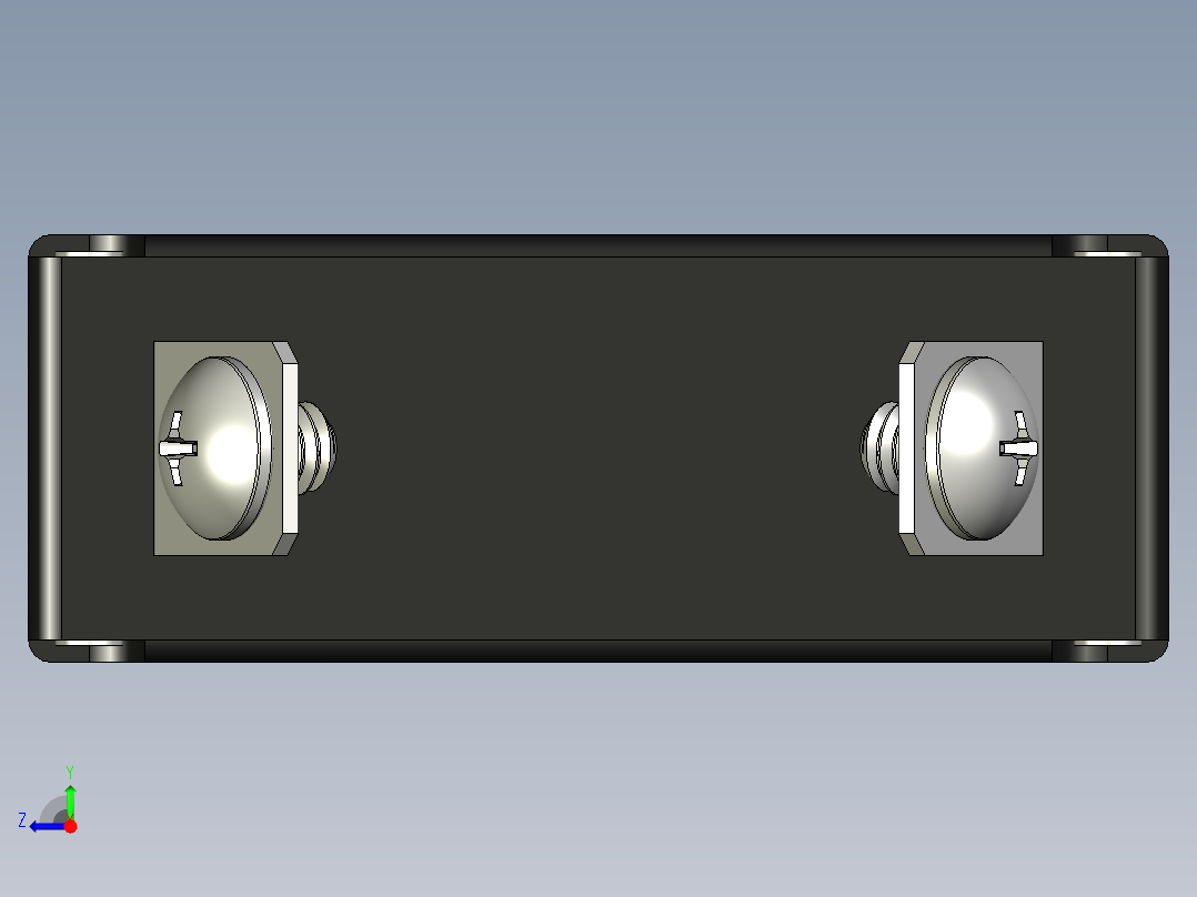 Blue Sea Systems A 系列单极断路器右视图