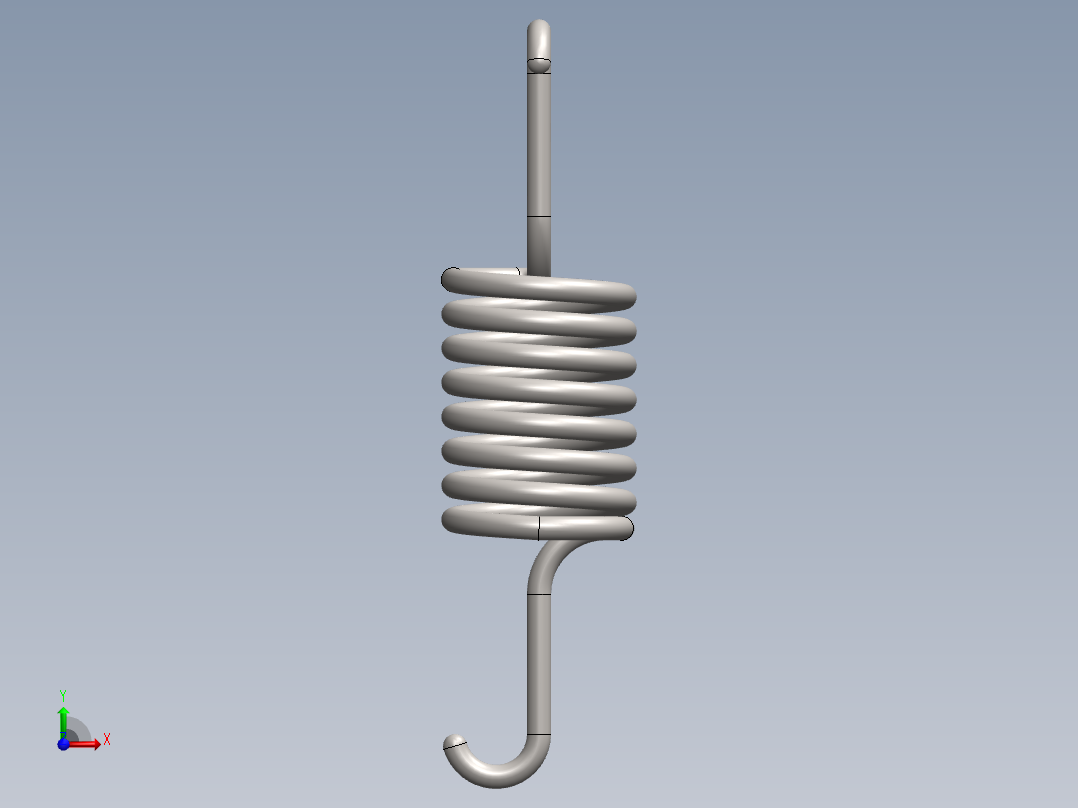 A0003882-螺旋压缩弹簧设计前视图