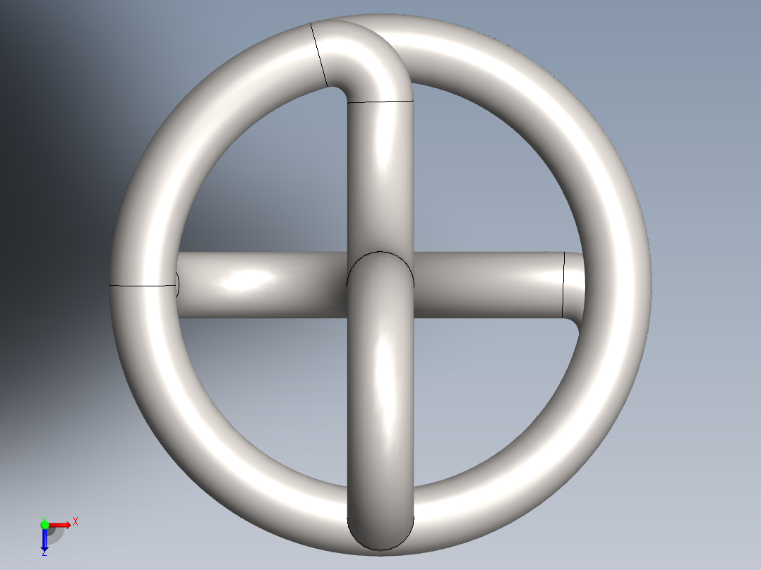 A0003882-螺旋压缩弹簧设计俯视图