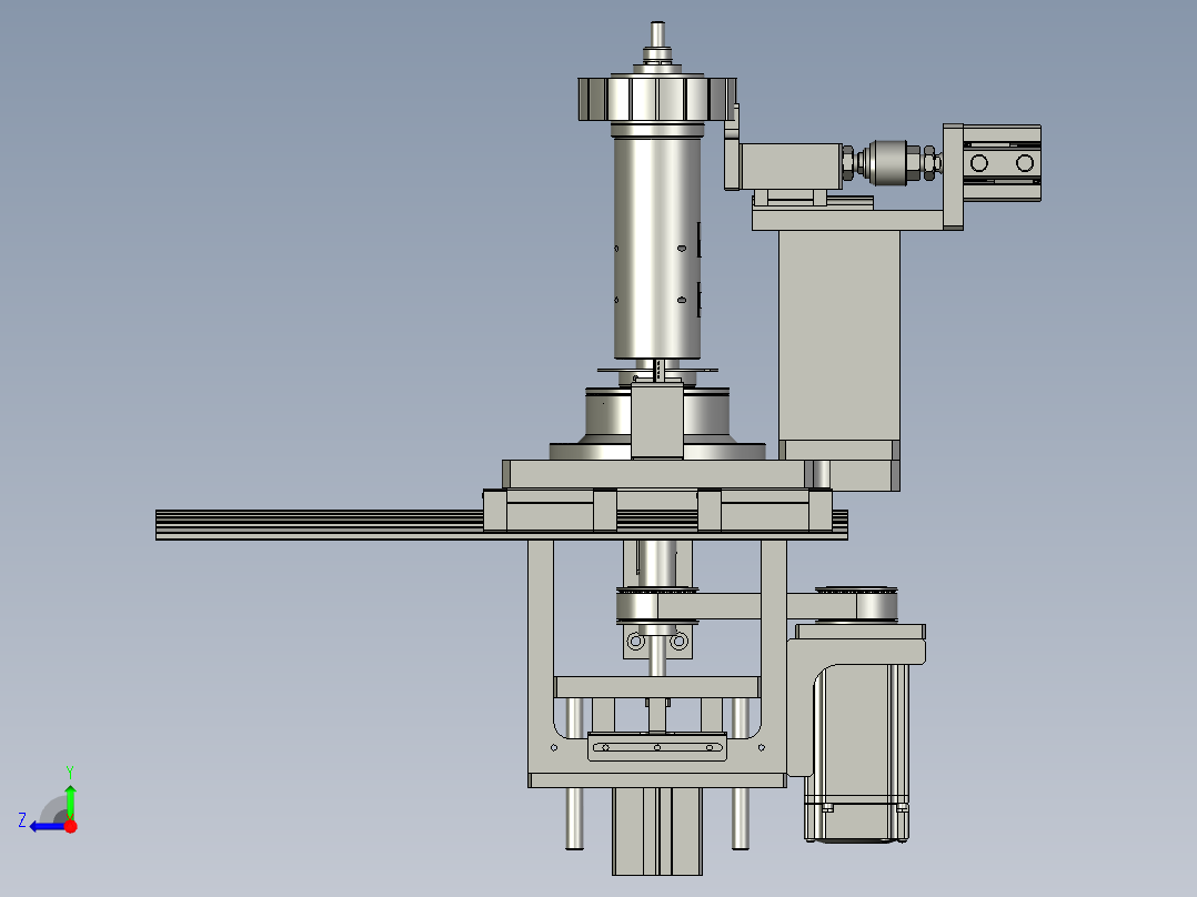 000000-03-转位上料机构右视图
