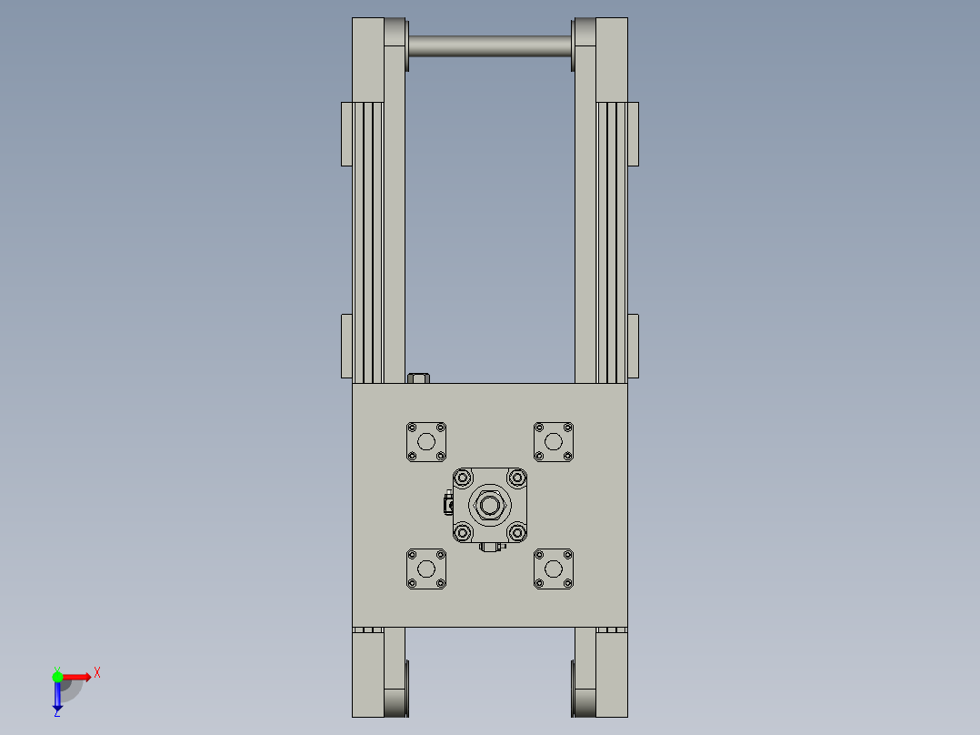 2-回流线装配俯视图