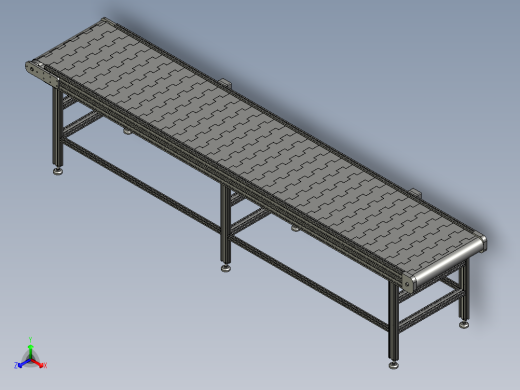 链板线筒输送线c