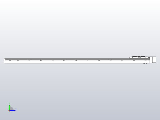 滚珠丝杠直线轴内置导轨TPA-GCR-170-2510C-L1600-ML-M75-N3左视缩略图