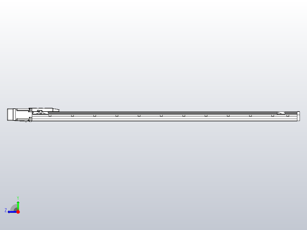 滚珠丝杠直线轴内置导轨TPA-GCR-170-2510C-L1600-ML-M75-N3右视图
