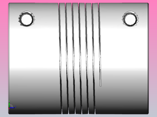 LK2系列 夹紧螺丝固定螺纹式联轴器[LK2-C100]左视缩略图