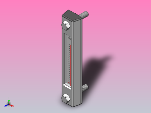 YWZ-150T液位计正等轴测缩略图
