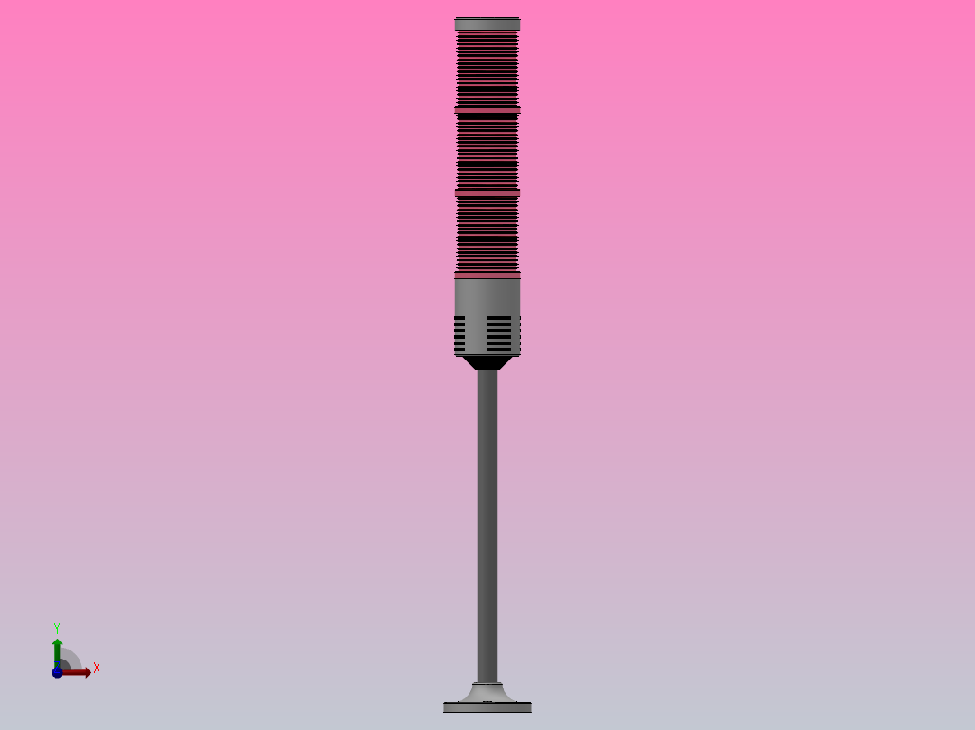 LTA-305多层式警示灯[LTA-305-3]前视图