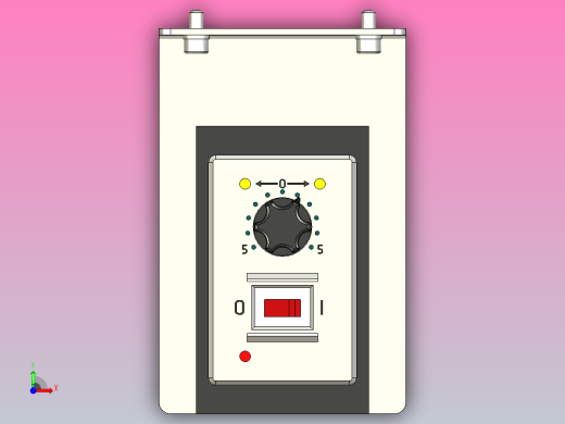 直流电机控制面板前视缩略图