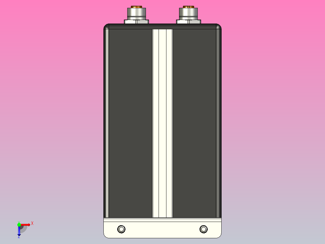 直流电机控制面板俯视图