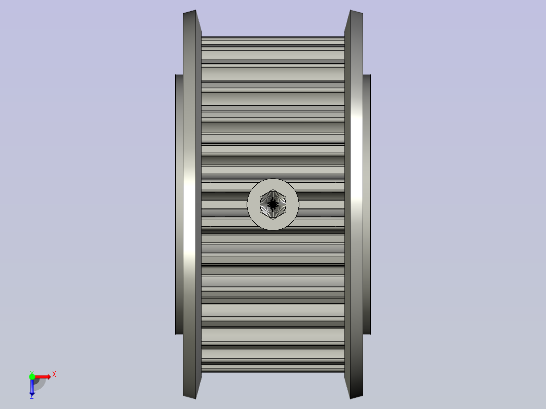 同步带轮_HTPA28S3M100-A-N11_MISUMI00333俯视图