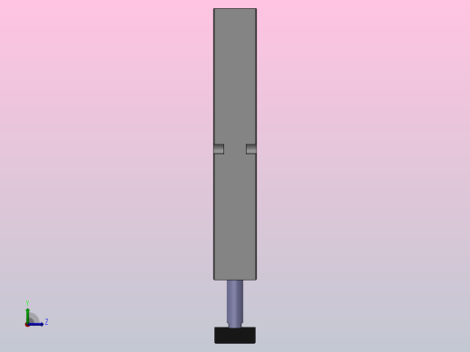 双杠气缸6左视缩略图