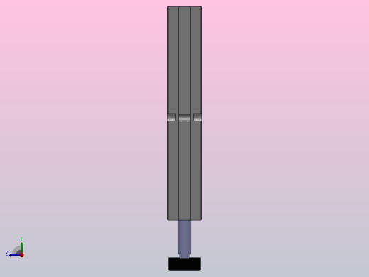 双杠气缸6右视缩略图