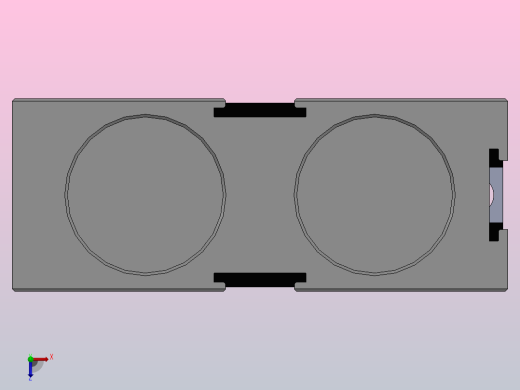 双杠气缸6俯视缩略图