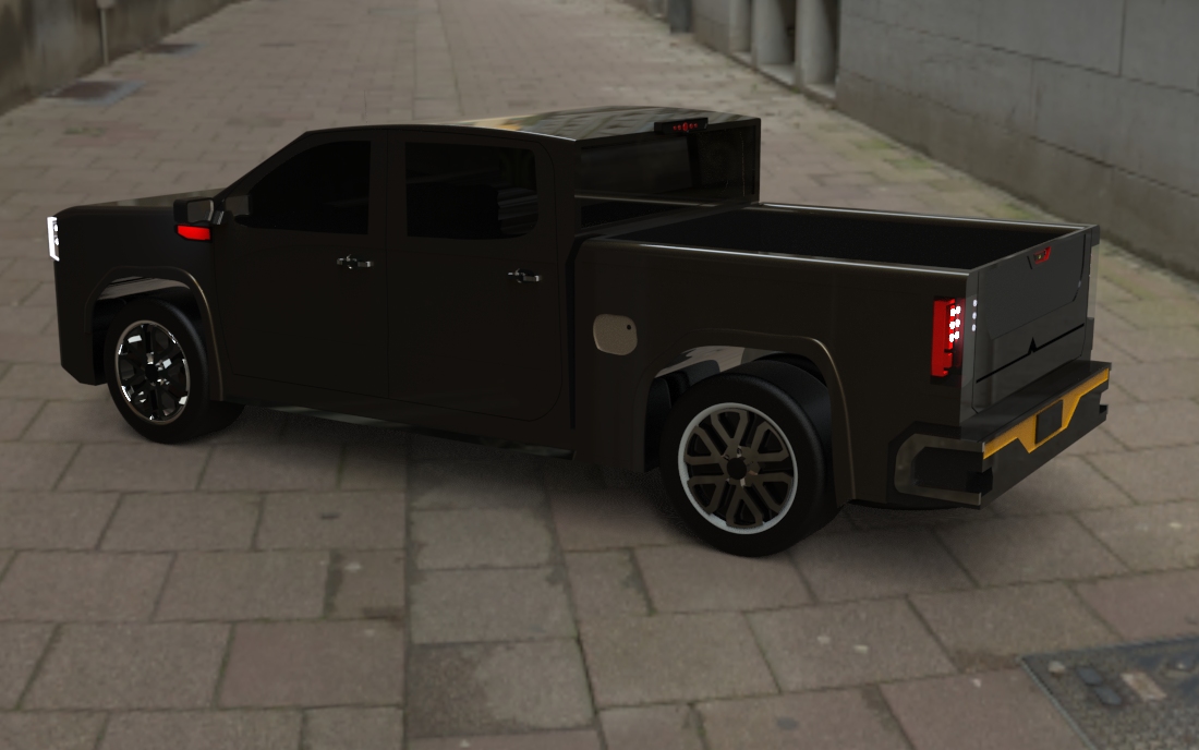皮卡汽车设计GMC SIERRA