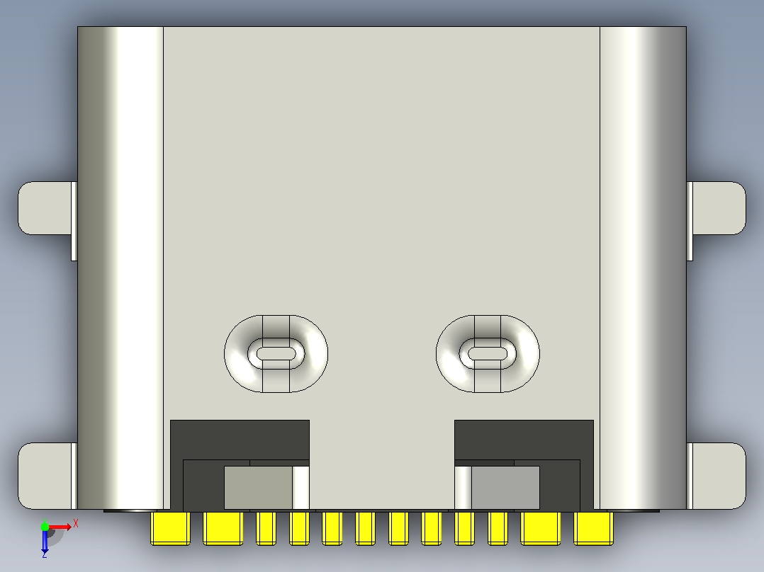 usb-type-c-smd-11俯视图