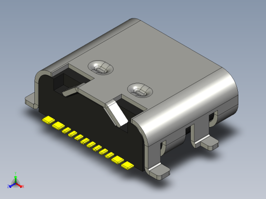 usb-type-c-smd-11正等轴测缩略图
