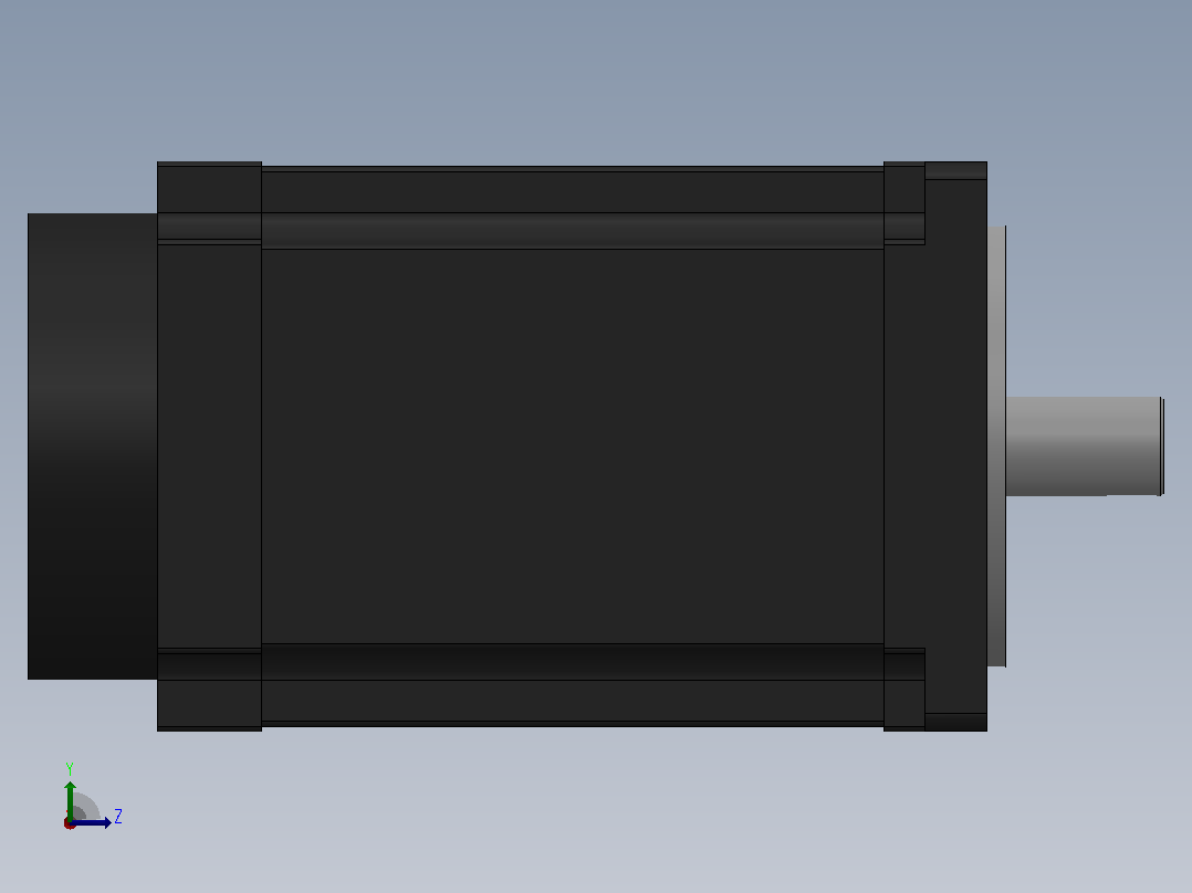 110╱130三相步进电机[110J12185-360]左视图