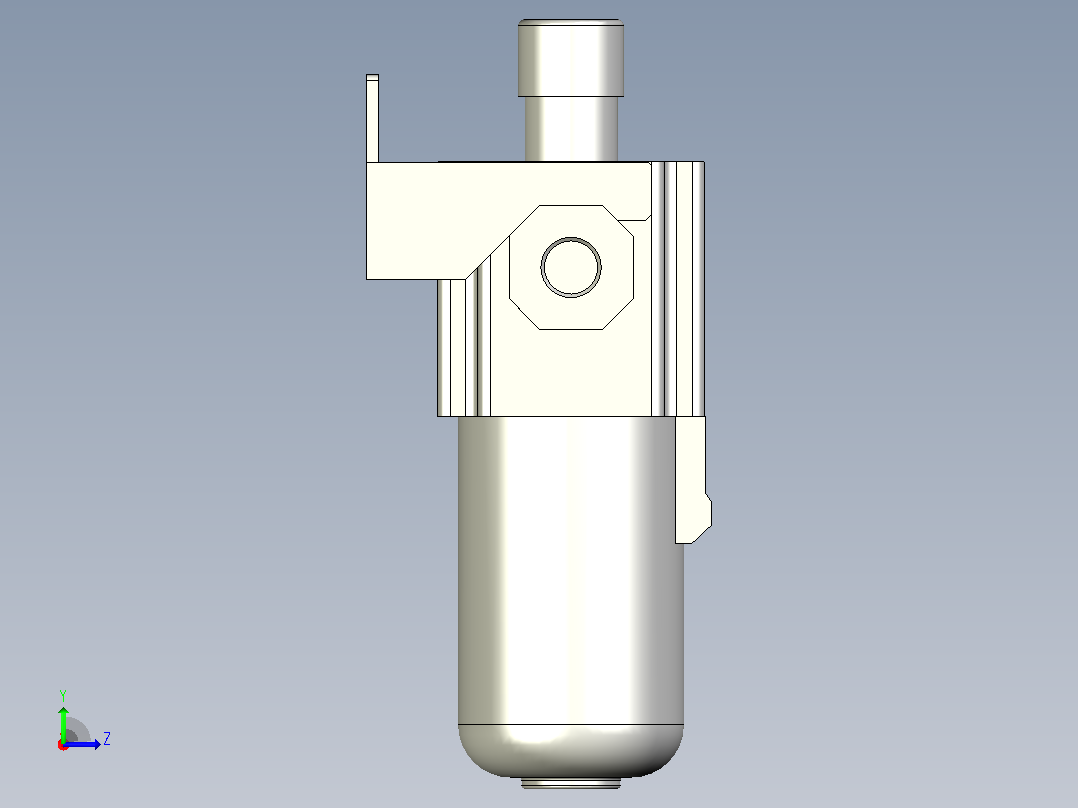 GTL200给油器左视图