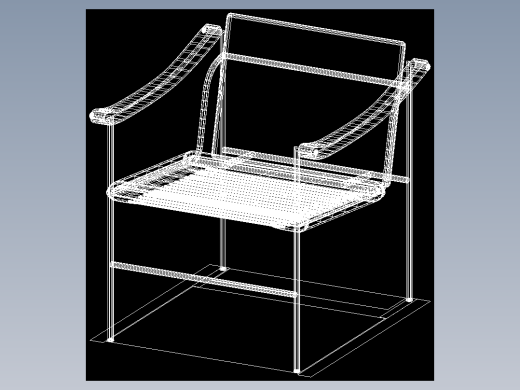 室内家具和灯具等的模型十四-K-C09