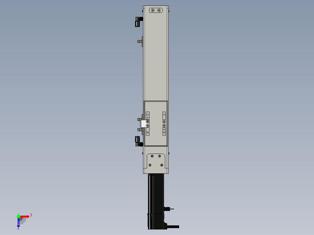Toyo东佑达直线模组-ECH6-200-BC+煞車-反-M5俯视图