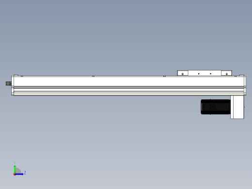 Toyo东佑达直线模组-ECH17-650-BM-400W左视缩略图