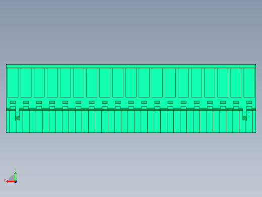 DEGSON 2EDG 系列 5.0mm 可插拔接线端子组-2EDGKB-5.0-19P-14-00AH后视缩略图