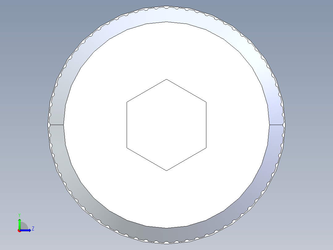 公制SH螺栓选择（DME）-SB DME PM10 x100.STEP左视图
