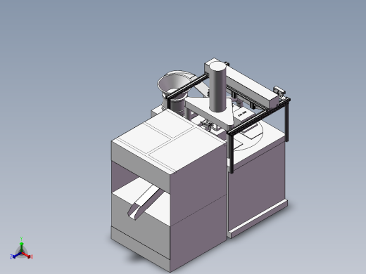 成型机自动取放产品机械手