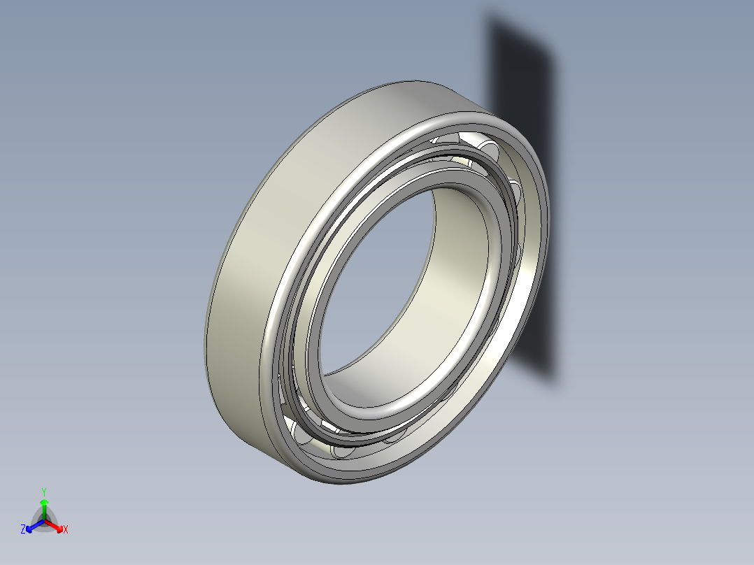 轴承-Bearing_130x220x50.stp主视图