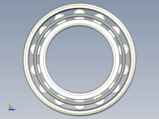 轴承-Bearing_130x220x50.stp左视缩略图